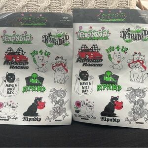 Ripndip Sticker 2 Pack with Colorful Designs